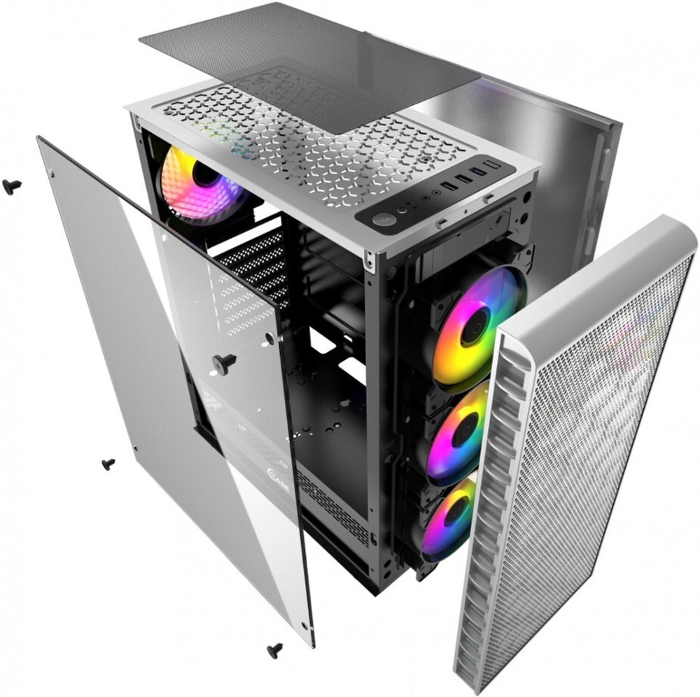Корпус ATX Powercase Mistral Z4С White