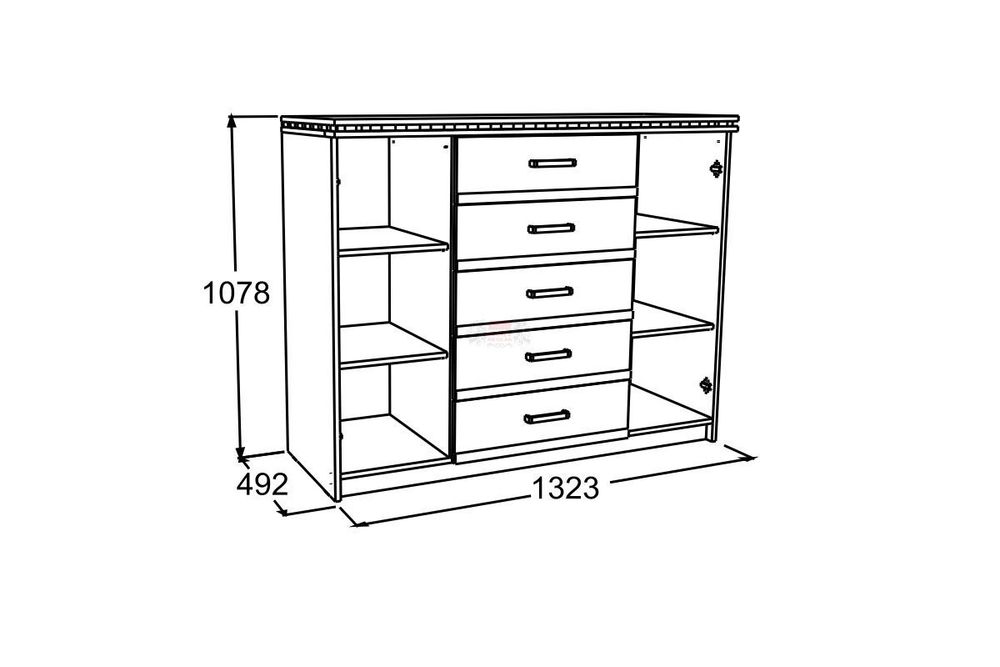 Ольга-13 Комод №3