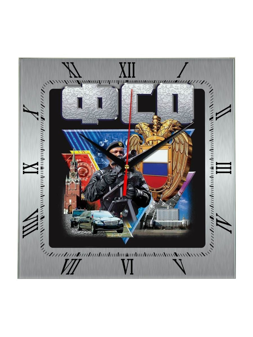 Настенные часы ФСО Россия Декор для дома, подарок
