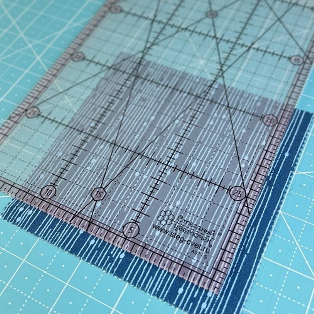 Линейка для пэчворка в см, 15х30см (арт. A07)