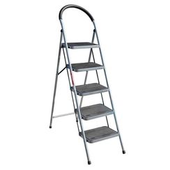 Стремянка стальная Алюмет односекционная 5 ступени (205)