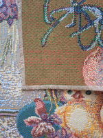 Набор декоративных гобеленовых салфеток Счастливая пасха (32х32 см) 2шт