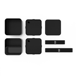 Ланч-бокс mb square, black
