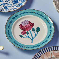 Тарелка обеденная Bitossi Home Botanica Blue (26.5 см)