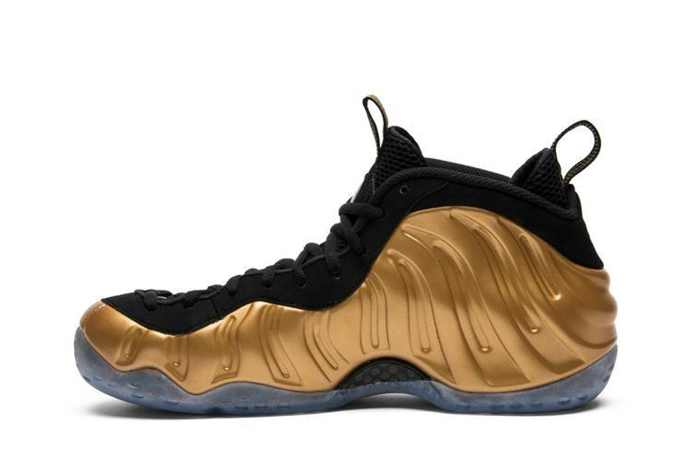 Кроссовки Nike Foamposite One Metallic Gold