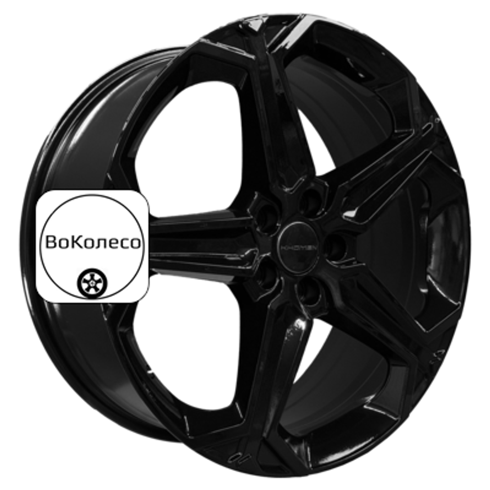 7,5x19/5x114,3 ET35 D60,1 KHW1909 (Lexus NX) Black Khomen Wheels