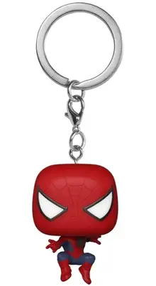 Брелок Funko Pocket POP! Marvel Spider-Man No Way Home Friendly Neighborhood Spider-Man Leaping 676