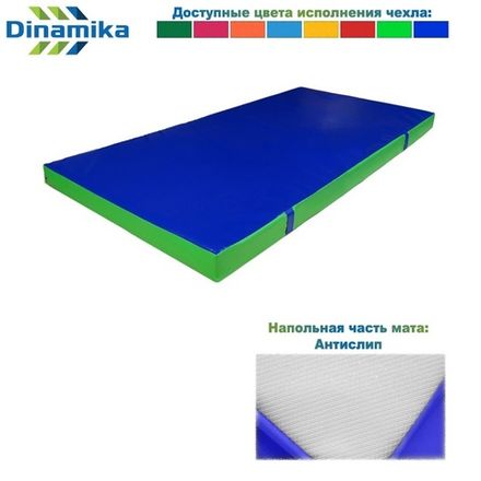 Мат гимнастический 2000х1000х100 винилискожа-антислип (ппу22)