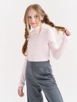 Лонгслив с рукавом-фонариком "Розовый" 7+