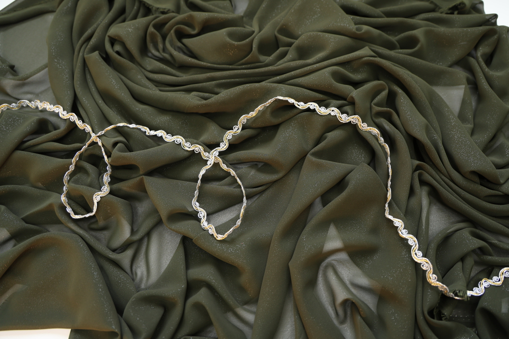 Шифон металлик