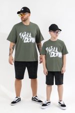 Фуфайка (футболка) для мальчика  Леон-3 Виотекс ХАКИ