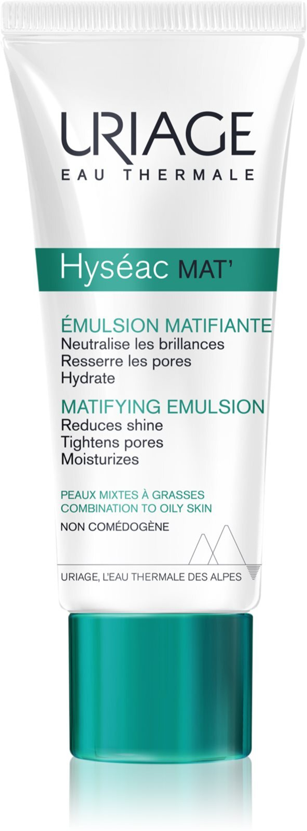 Uriage Hyseac Mat´ Matifying Emulsion - матирующий гель-крем для жирной и комбинированной кожи /   40  ml  / GTIN 3661434001734