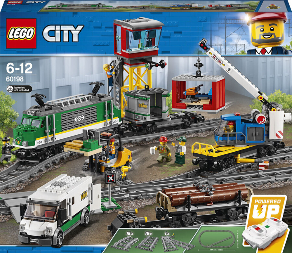 Конструктор LEGO City 60198 Товарный поезд