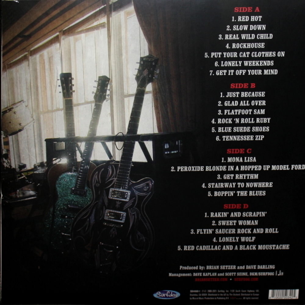 Brian Setzer / Rockabilly Riot! Volume One - A Tribute To Sun Records (Coloured Vinyl)(2LP)