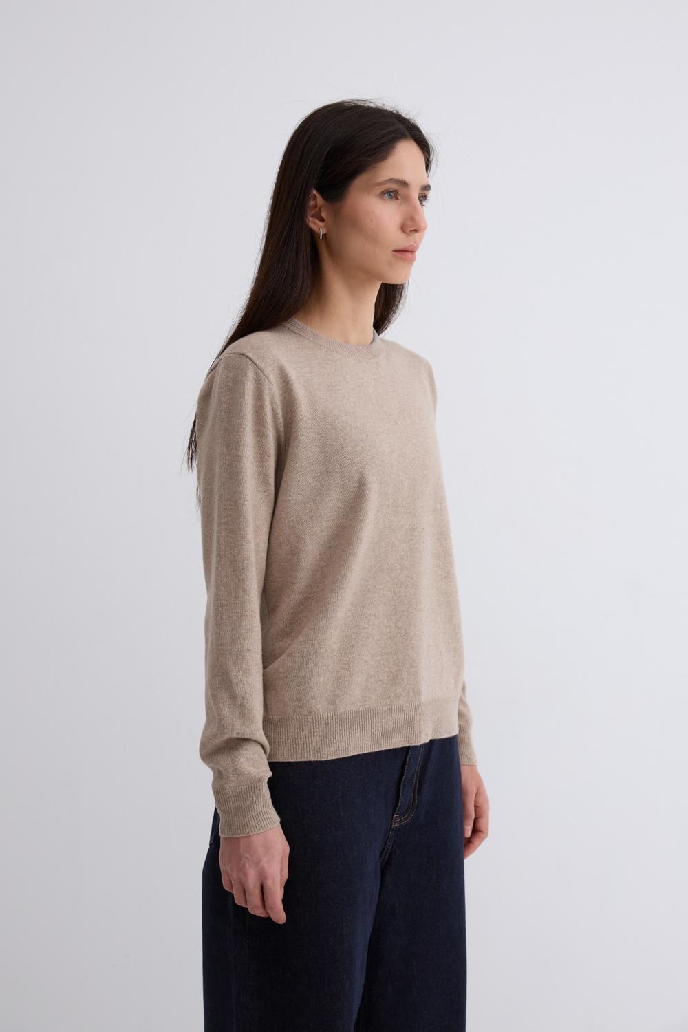 Джемпер Марта из кашемира, шёлка и мериноса