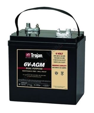 Аккумуляторы Trojan 6V-AGM - фото 1