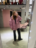 Пуховик Marshmallow розовый