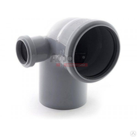 110 колено с отводом 50 угол 87  левый