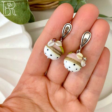 Серьги Аморета