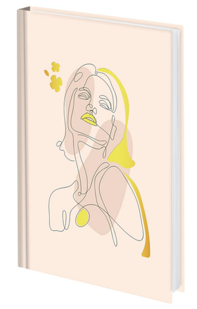 Ежедневник А5 160л. недатир. "Силуэт" ламинированная обложка с фольгой (STAFF)