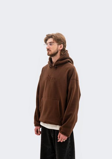 Худи UNIFORM Fleece Locals коричневый