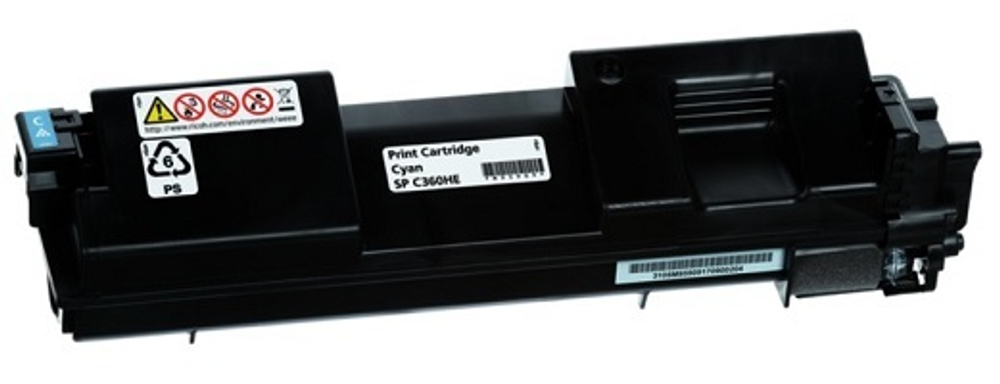 Тонер-картридж  Ricoh голубой тип SPC360HE