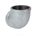 Угольник проходной чугун оц Ду 32 (1 1/4") ВР/ВР Fittex PLUS