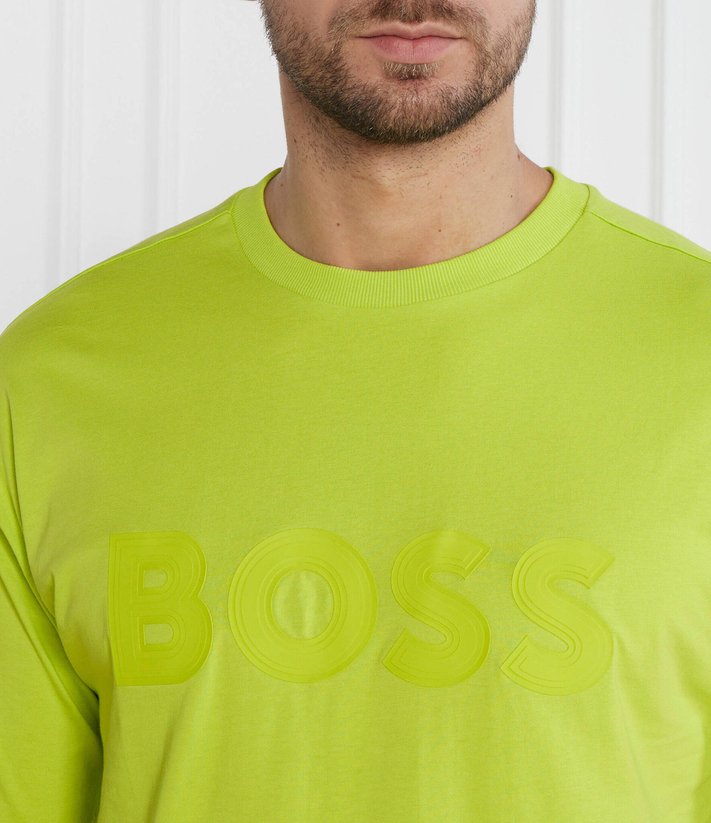 Футболка Tee Lotus BOSS GREEN - лимонный(50501232)