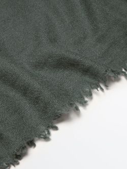 Massimo Dutti 100% кашемировый шарф, серовато-зеленый