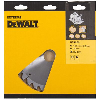 Диск п/п DEWALT DT 4033   190*30*28