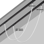 Светильник трековый для низковольтного шинопровода Novotech RAMO 359332 KONST NT24 000, 14W 3000K 1м