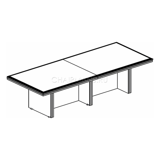 Конференц стол Skyland LAREX LCT 3012 орех тироли