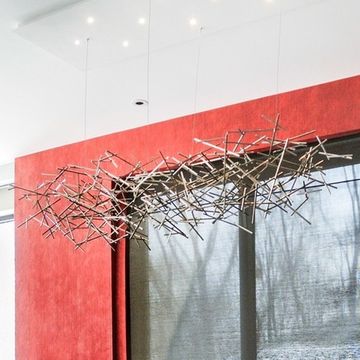 The Criss Cross LED Chandelier