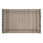 Eneo Ковер с бежевыми и коричневыми кисточками 160 x 230 см