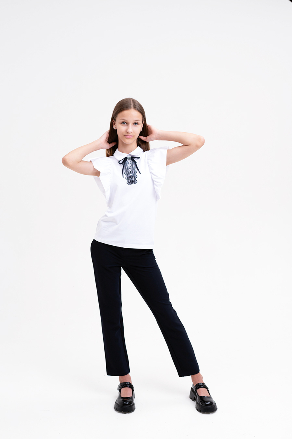 Блуза к/р трикотаж. д/д DELORAS Z63479S