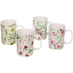 Кружка керамическая 400мл «Мелодия цветов», микс рисунков