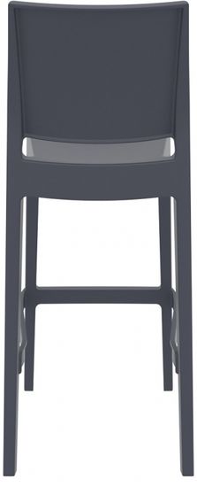 Стул пластиковый барный Maya Bar 75 серый