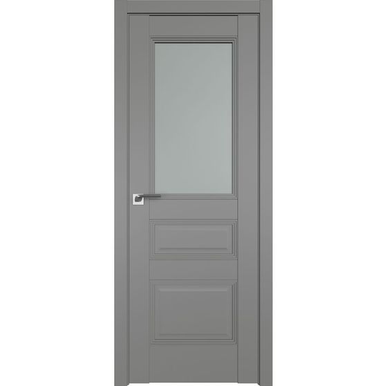Фото межкомнатной двери unilack Profil Doors 67U грей стекло матовое