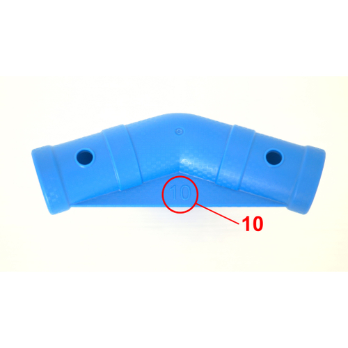 Т-образный соединитель - тройник BestWay, запчасть для круглых каркасного бассейна 305 на 76 см. Pro Max Bestway артикул 56677