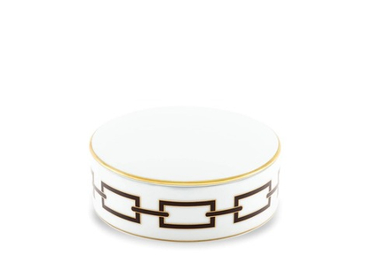 Шкатулка круглая Catene Ebano (13.2 см)