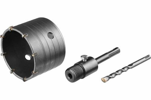 Коронка по бетону SDS-Plus в сборе, 80 мм СИБИН 29216-80