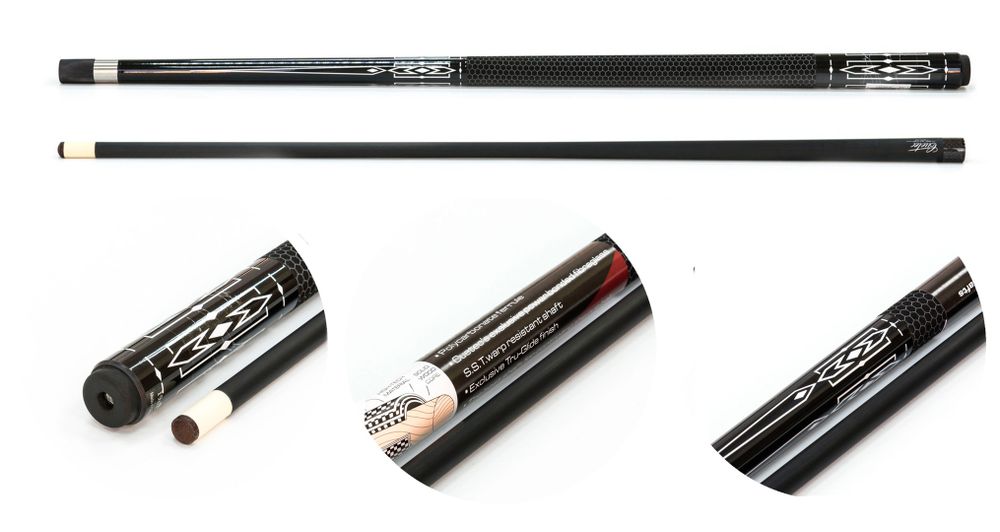 Кий / пул 2-pc "Cuetec Platinum"Graphite"