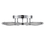 8239/5CL LEDIO LN25 000 хром, металл/пластик Люстра потолочная с ПДУ LED 65W 3000-6000K 220V RUANA