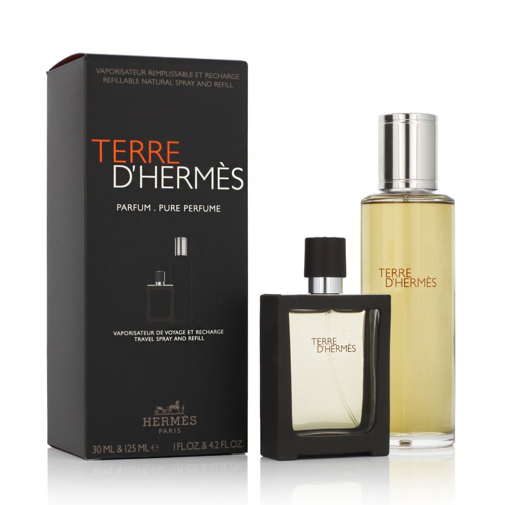 Hermès Terre D'Hermès Parfum Refillable 30 ml + Parfum Refill 125 ml (man) 155 ml
