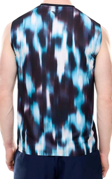 Мужская теннисная футболка EA7 Man Jersey Tank - разноцветный