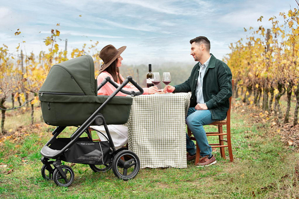 Коляска 2 в 1 Peg Perego Veloce TC Culla Grande Green