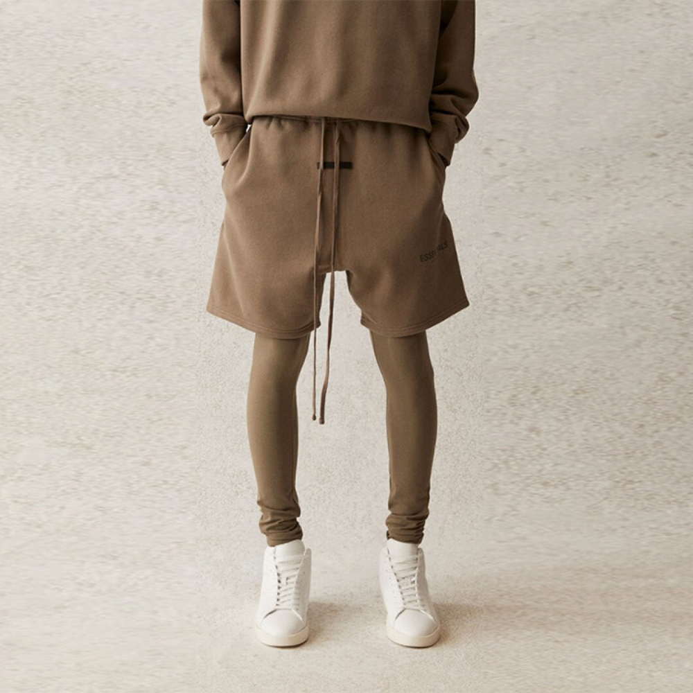 Шорты Fear of God Essentials SS21 Sweatshort Taupe, FOG-SS21-564