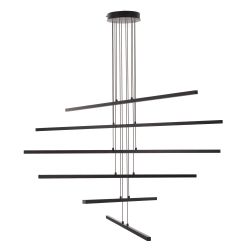 Citilux Стиг CL203261 LED Люстра подвесная с пультом Чёрная