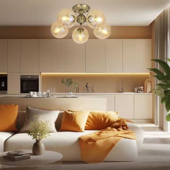 CL102153 Томми Бронза Св-к Люстра