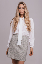 Легкая белая блуза Тамбовчанка